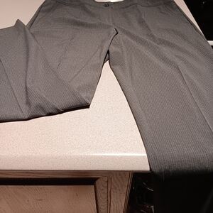 Michel Studio Gray Pinstripe Dresspants